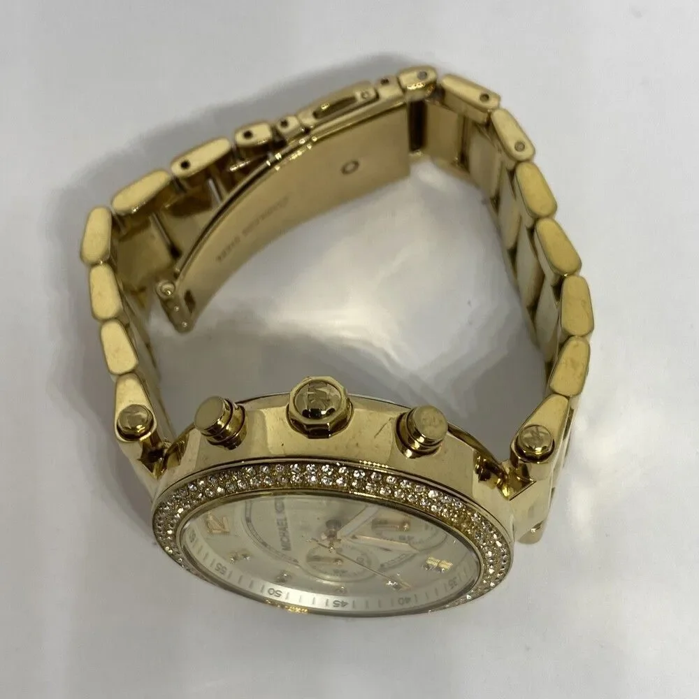 Michael Kors Parker MK5354 Womens Stainless Steel Analog Dial Quartz Watch WO13